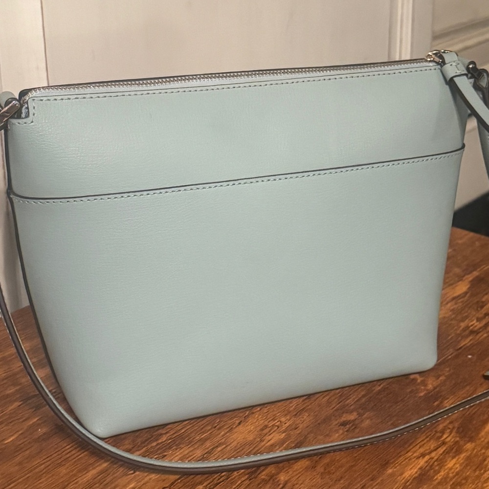 Kate Spade pebbled leather Blue Crossbody Bag - Picture 2 of 4